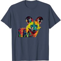 T-shirt Chien Sauvage Africain pour Hommes — T-shirts pour hommes