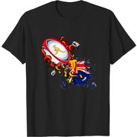 Maillot de Rugby Wallabies d'Australie T-shirt Drapeau Australien pour Hommes — T-shirts pour hommes