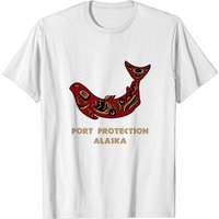 T-shirt Port Protection Pêcheurs de Saumon Amérindiens de l'Alaska
