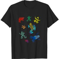 T-shirt Poison Dart Frogs pour hommes - Noir