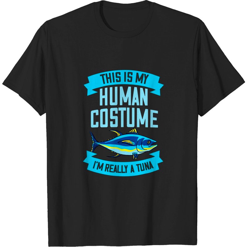 T-Shirt Bluefin Tuna Red Tuna pour hommes — T-shirts pour hommes