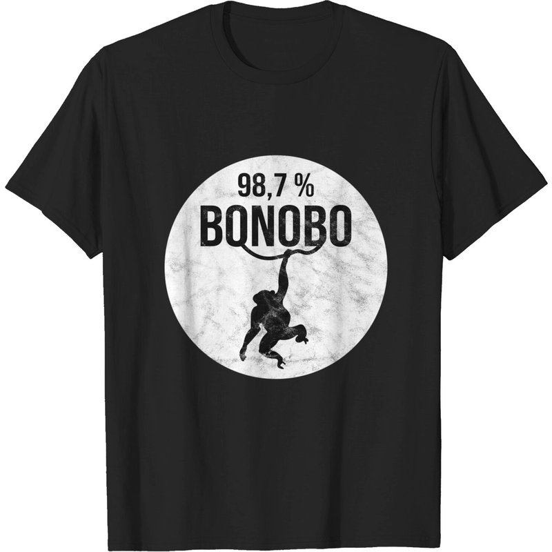 Monkey Chimpanzee Bonobo DNA T Shirt for Men