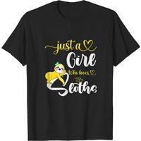 Just A Girl Who Loves Sloths Men's T-Shirt — Mens T Shirts