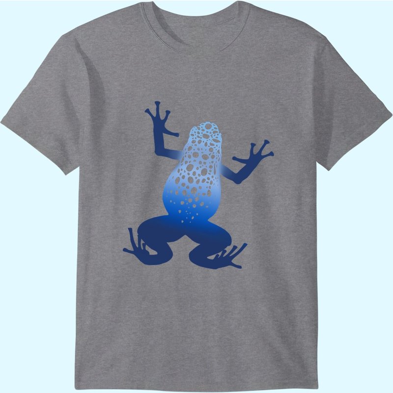 T-shirt Poison Dart Frog pour hommes en noir