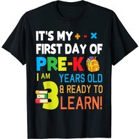 T-shirt pour hommes : C'est mon premier jour de pré-maternelle