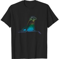 T-Shirt Wildlife Animal pour hommes - Noir — T-shirts pour hommes