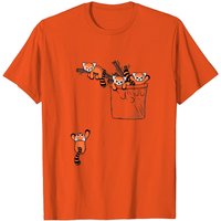 T-shirt pour hommes avec panda roux de la série Pocket — T-shirts pour hommes