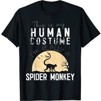 T-Shirt Halloween Singe Araignée pour Hommes — T-shirts pour hommes