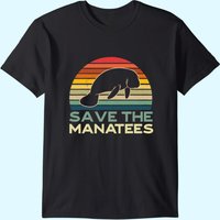 T-shirt Save The Manatees Vaches de Mer Dugong pour Hommes