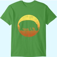 T-Shirt Vintage Hippopotamus Hippos pour Hommes — T-shirts pour hommes