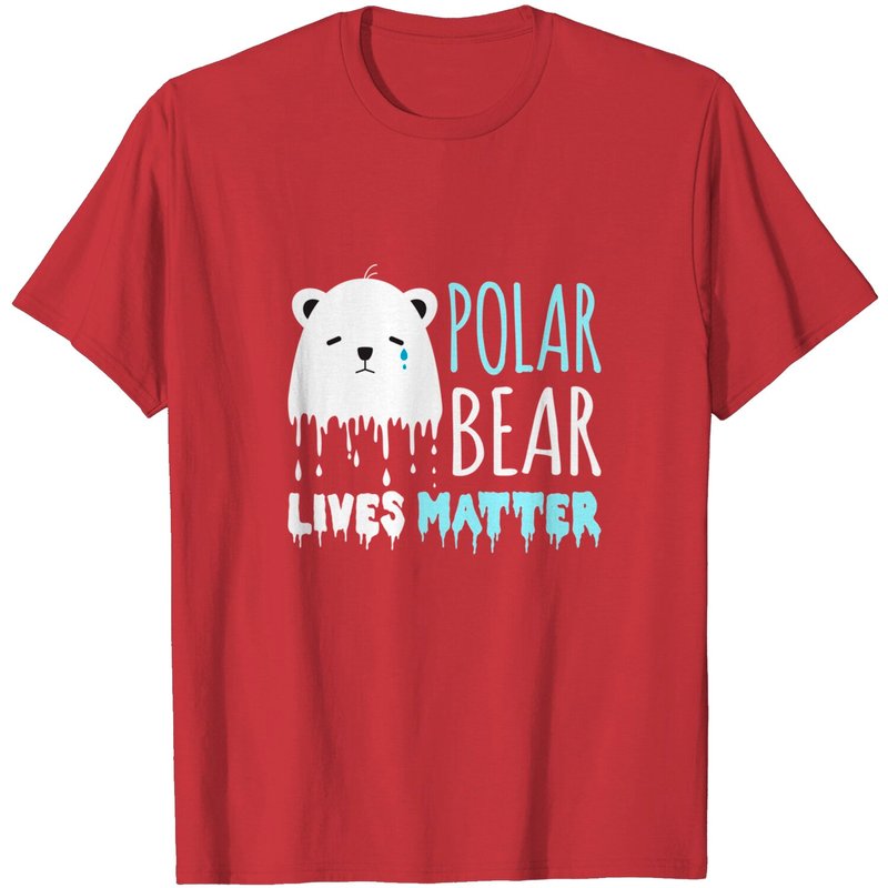 Polar Bear Arctic Save The Polar Bears Men's T Shirt — Mens T Shirts