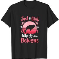 Just A Girl Who Loves Belugas Men's T-Shirt — Mens T Shirts