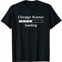 T-shirt Chicago Runner Loading pour hommes
