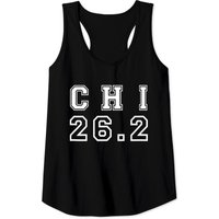 Débardeur Chicago 26.2 Marathon pour hommes en noir