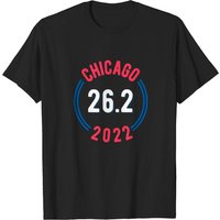 T-shirt Marathon de Chicago 2022 26.2 pour hommes
