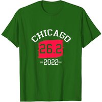 T-shirt de course Chicago 26.2 2022 pour hommes — T-shirts pour hommes