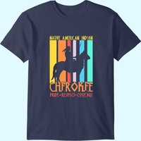 Native American Indian Vintage T-Shirt for Men — Mens T Shirts