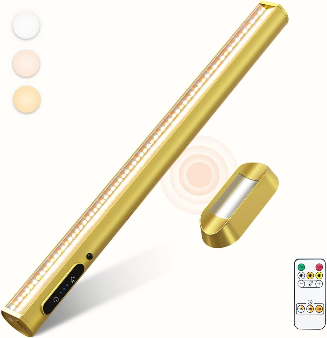 Rechargeable Magnetic LED Light Bar with Remote - Dimmable Desk Lamp — Led Desk Lamp
