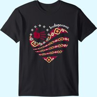 Indigenous Woman Native American Strong T-Shirt for Men