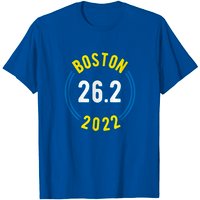 Boston 2022 Marathon T-Shirt for Men - Black