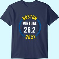 Boston Virtual 2021 Marathon T-Shirt for Men