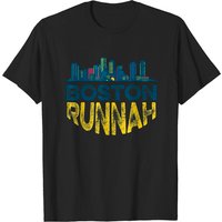 Boston 2021 Marathon Runner 26.2 Miles T-Shirt for Men