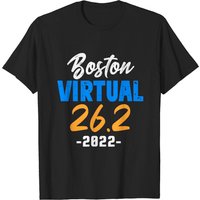 Boston Virtual Marathon 26.2 2022 Men's Runners T-shirt