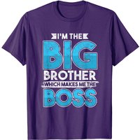 T-shirt pour hommes Sibling's Day Je suis le Grand Frère Le Patron — T-shirts pour hommes