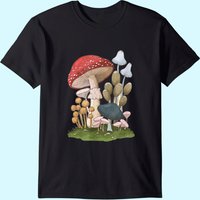 T-shirt Champignon pour Hommes - Design Mycologie et Fagnotage — T-shirts pour hommes