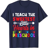 T-shirt Enseignant Préscolaire Cœurs les Plus Doux pour Hommes — T-shirts pour hommes