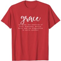 T-shirt Grace Définition du Dictionnaire Foi Spirituel Chrétien Jésus — T-shirts pour hommes