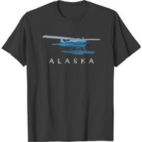 T-shirt Paysage Pilote de Seaplane Alaska