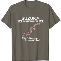 T-shirt Suzuka Circuit Formula Racing Car Grand Prix du Japon — T-shirts pour hommes