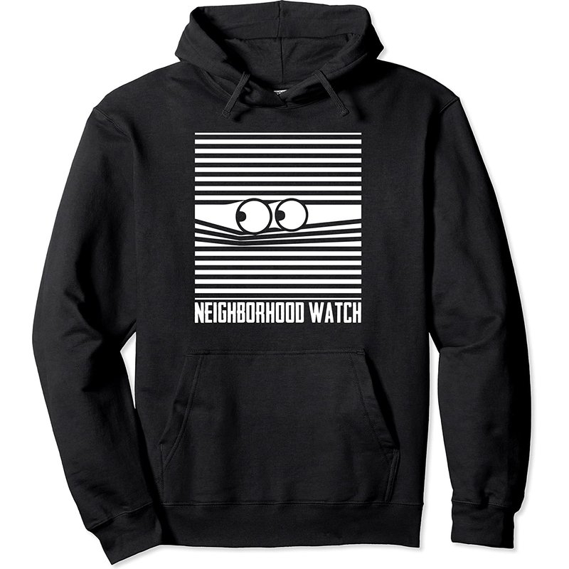 Hoodie à Capuche Communautaire de Surveillance de Quartier National