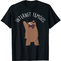 We Bare Bears Grizzly Internet Famous T-Shirt for Men
