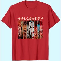 Halloween Squad Vintage Horror Movies T-Shirt for Men