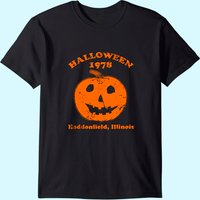 T-shirt Halloween 1978 Myers Pumpkin Haddonfield pour hommes — T-shirts pour hommes