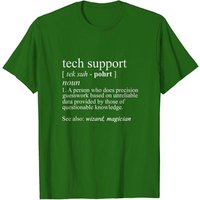 Tech Support Definition T-Shirt for Men