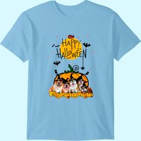 T-shirt pour hommes Bulldogs Joyeuse Halloween — T-shirts pour hommes