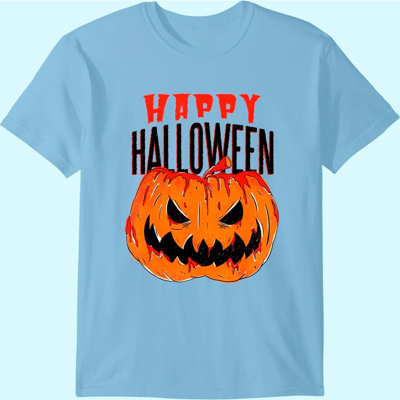 T-shirt d'Halloween pour hommes en noir