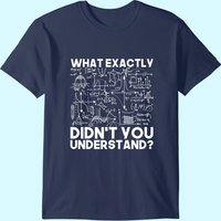 T-Shirt Physicien Mathématiques pour Hommes - Noir