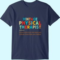 T-Shirt Vintage Physiothérapeute pour Hommes — T-shirts pour hommes