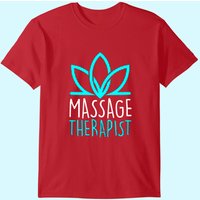 T-shirt pour hommes Massothérapeute Fleur Épanouie — T-shirts pour hommes