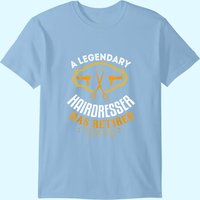 Hairdresser Retirement Gift T-Shirt for Men