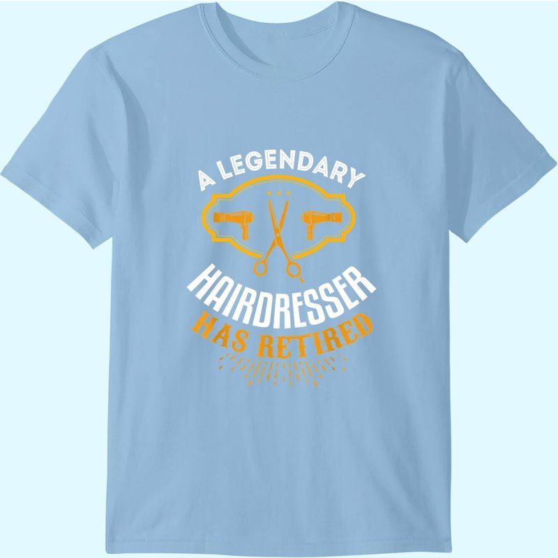 T-shirt de retraite pour coiffeur pour hommes — T-shirts pour hommes
