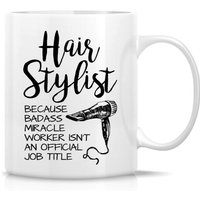 Mug de coiffeur Badass Miracle Worker