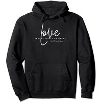 St Therese of Lisieux Quotes Love Catholic Valentines Pullover Hoodie