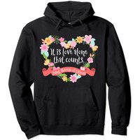 Haut à capuchon unisexe avec citation de Sainte Thérèse de Lisieux — Sweats à capuche pour hommes