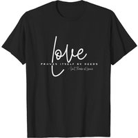 T-shirt Catholique Citations de Sainte Thérèse de Lisieux pour Hommes — T-shirts pour hommes