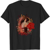 T-shirt pour hommes St Thérèse de Lisieux Rose La Petite Fleur — T-shirts pour hommes